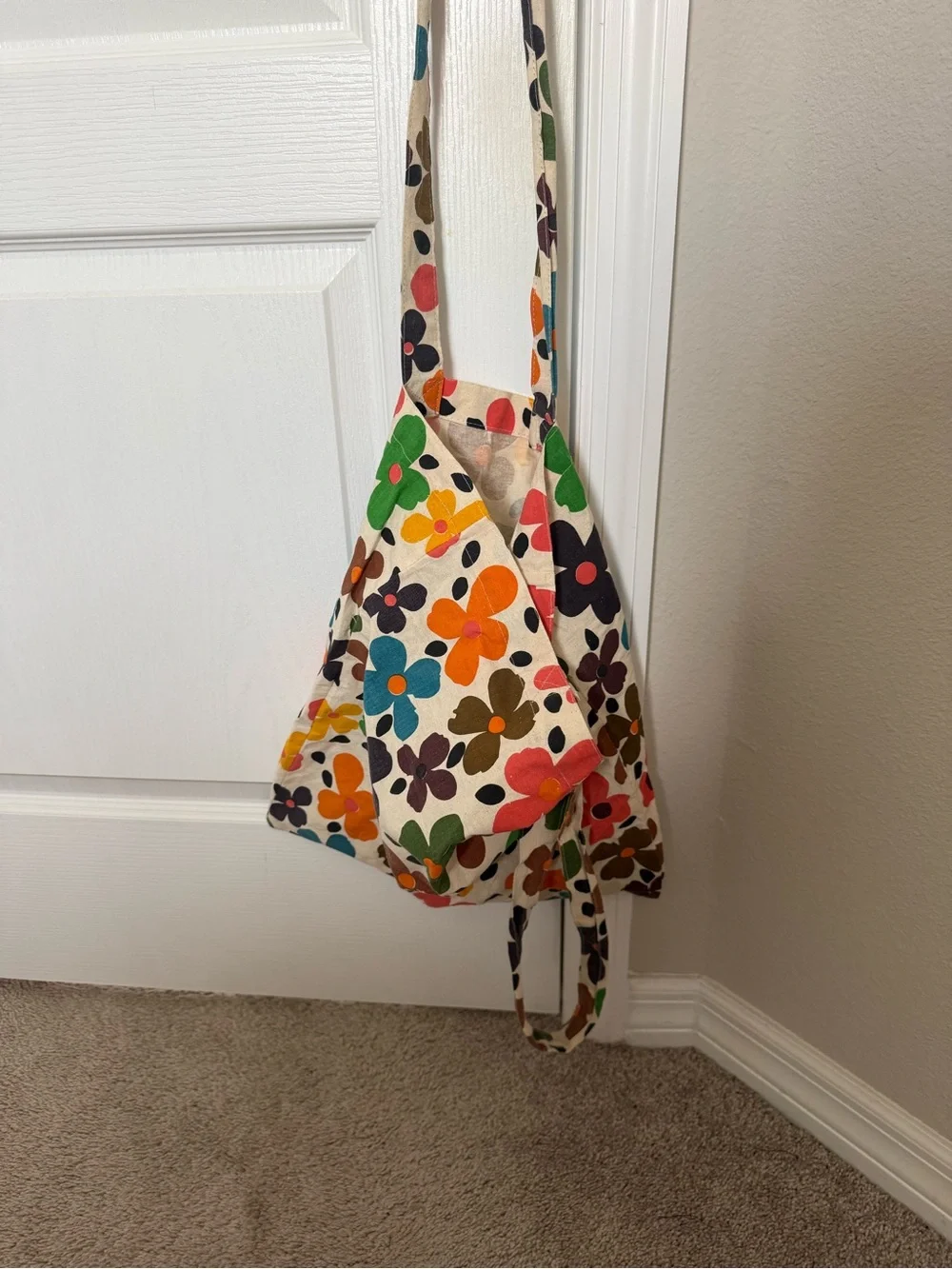 None canvas tote